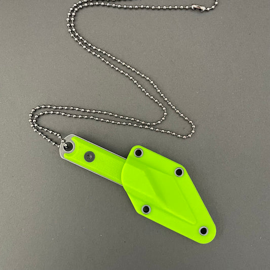 Outdoor Mini Straight Knife Necklace