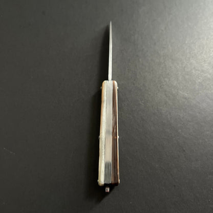 2" Italian Frosolone Bone Handle Mini Folding Picnic Knife