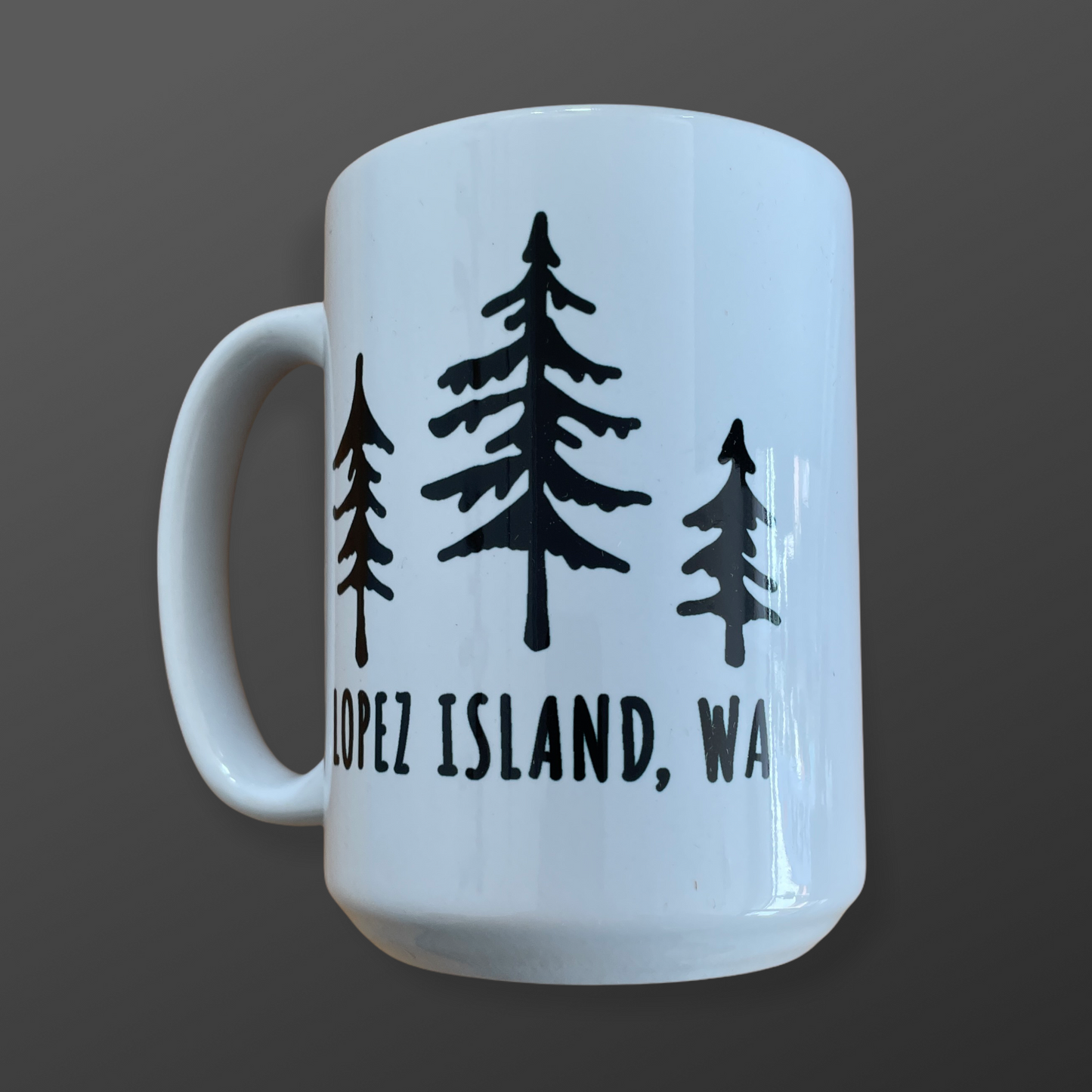 Lopez Island Trees Coffee Cup - 15oz