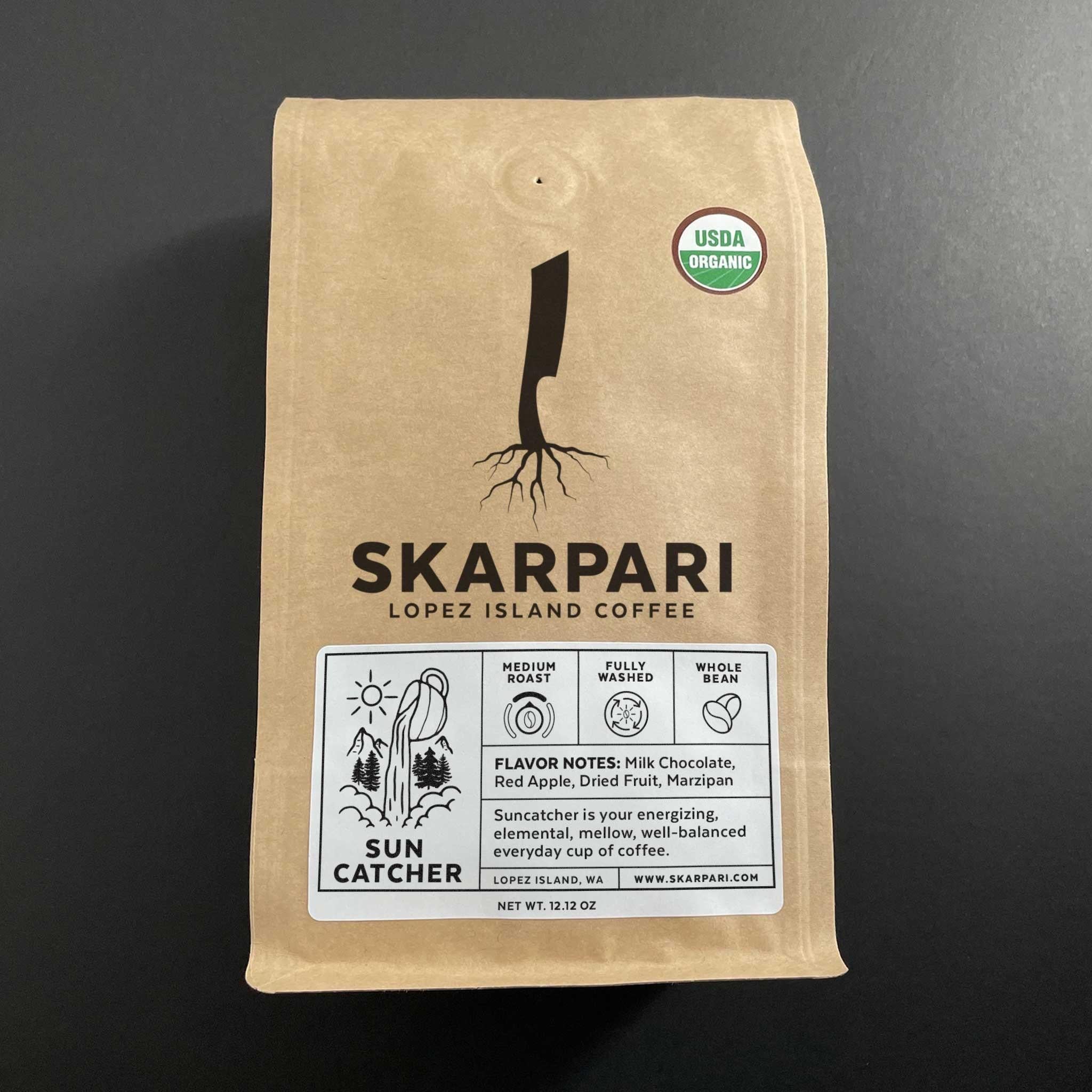 Skarpari Lopez Island Organic Suncatcher Coffee