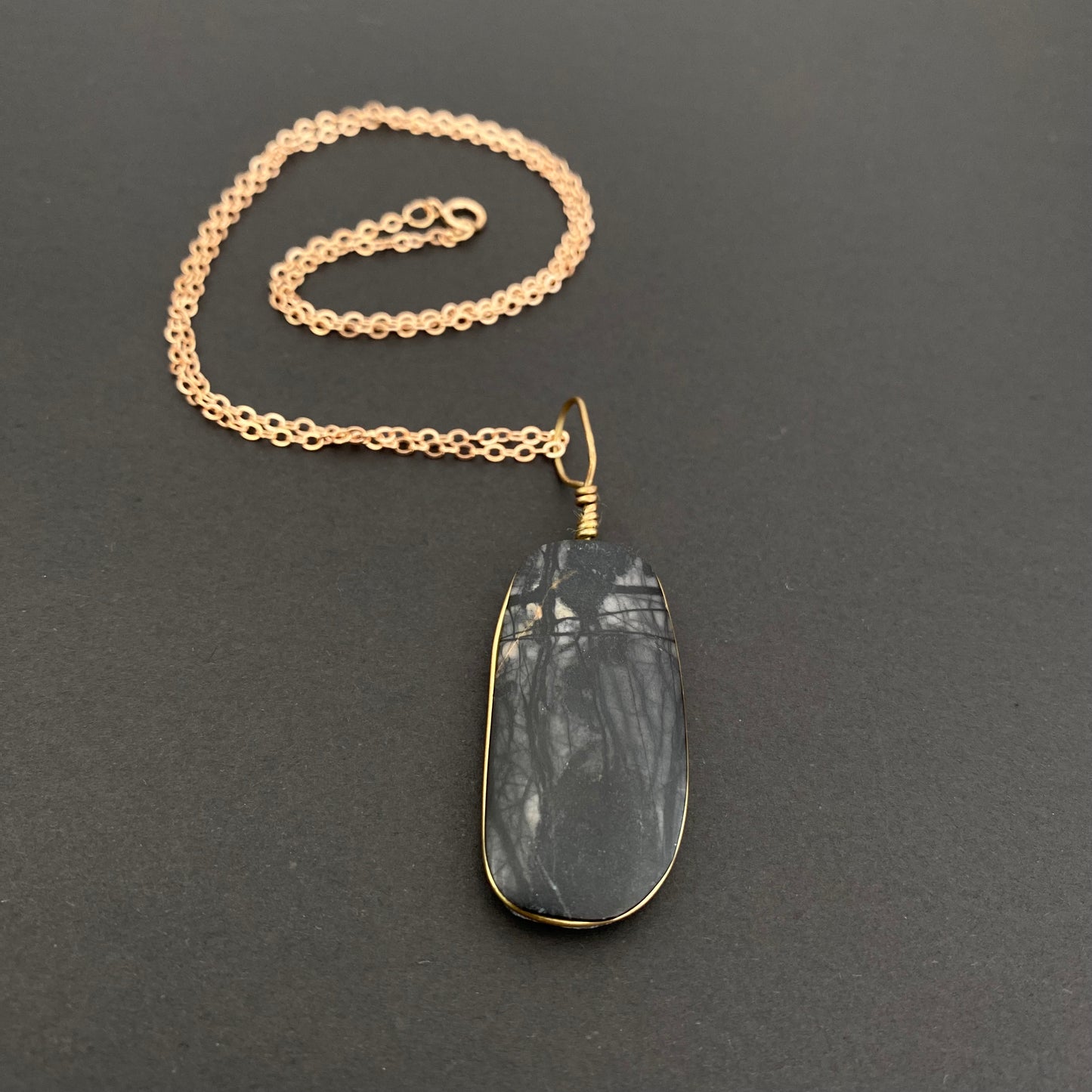 Eclipse Stone Necklace