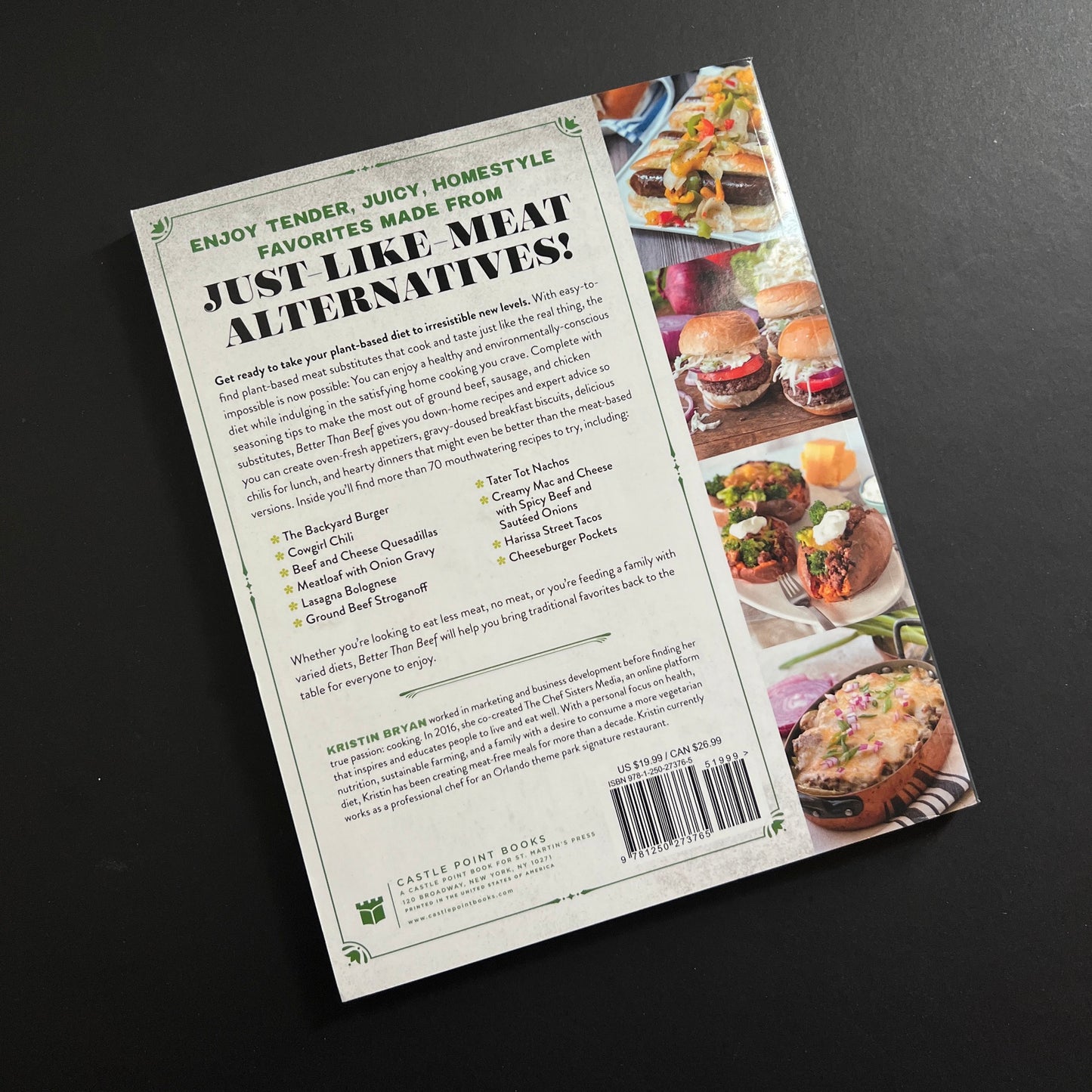Better Than Beef: The Plant-Based Meat Comfort Food Cookbook